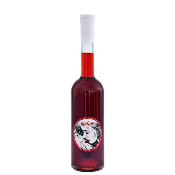 Malinovo vino buteljka 0,5l + 3 kom marmelad v darilni embalaži - Image 2